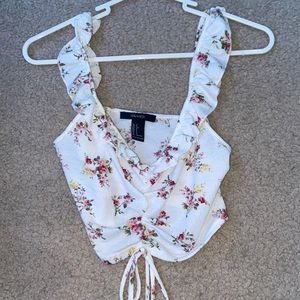 Forever 21 dainty floral top